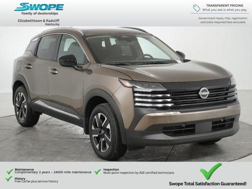 Canyon Bronze Metallic 2026 Nissan Kicks SV