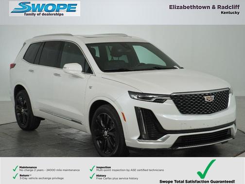 Crystal White Tricoat 2022 Cadillac XT6 Premium Luxury AWD