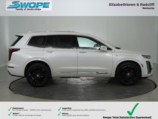 Crystal White Tricoat 2022 Cadillac XT6 Premium Luxury AWD