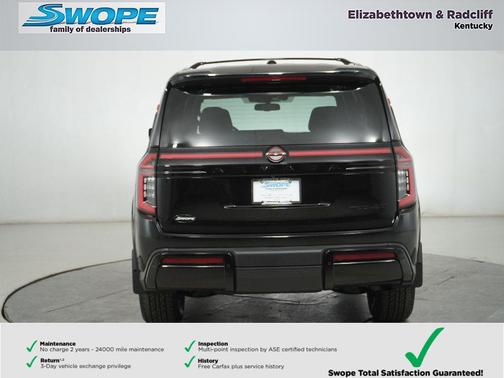 Super Black 2026 Nissan Armada PRO-4X