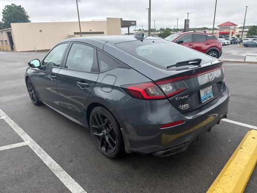 Gray 2025 Honda Civic Hybrid Sport