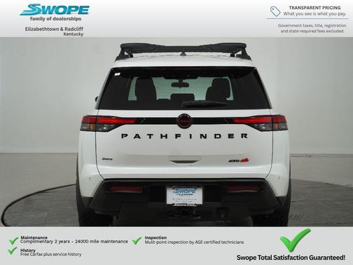 Everest White Pearl Tricoat 2026 Nissan Pathfinder Rock Creek