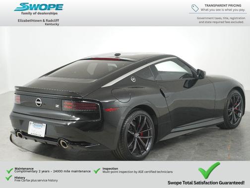 Black Diamond Pearl 2024 Nissan Z Performance