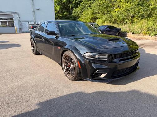 Pitch Black Clearcoat 2021 Dodge Charger Scat Pack
