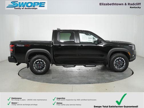 Super Black 2026 Nissan Frontier PRO-4X