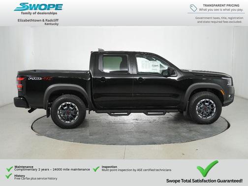 Super Black 2026 Nissan Frontier PRO-4X