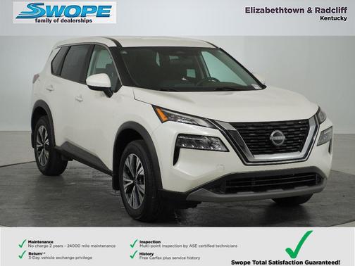 Pearl White Tricoat 2023 Nissan Rogue SV
