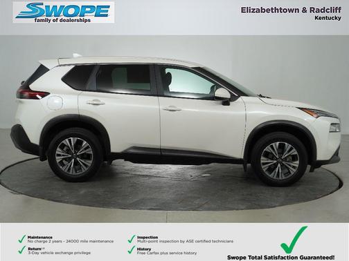 Pearl White Tricoat 2023 Nissan Rogue SV