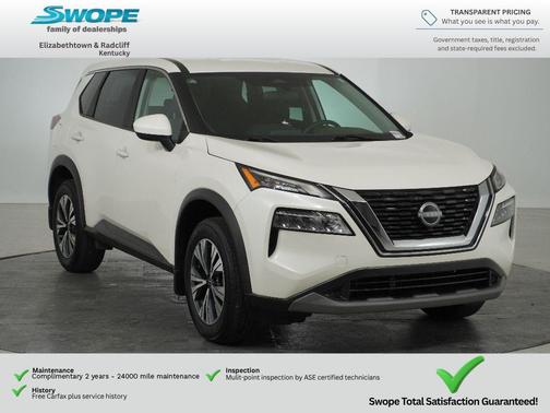 Pearl White Tricoat 2023 Nissan Rogue SV
