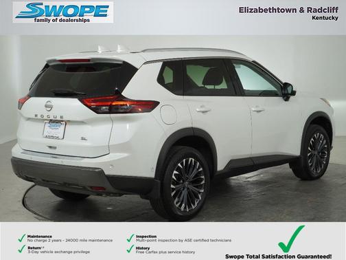 Everest White Pearl 2025 Nissan Rogue SL