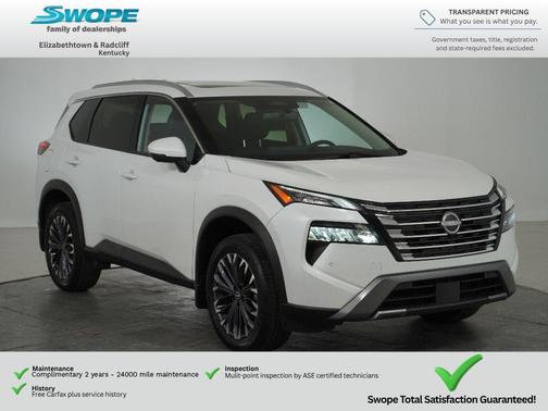 Everest White Pearl 2025 Nissan Rogue SL