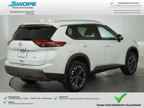 Everest White Pearl 2025 Nissan Rogue SL
