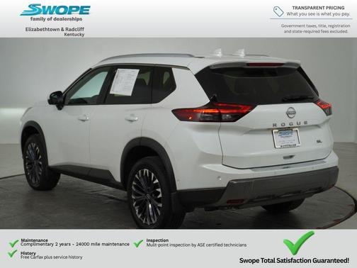 Everest White Pearl 2025 Nissan Rogue SL