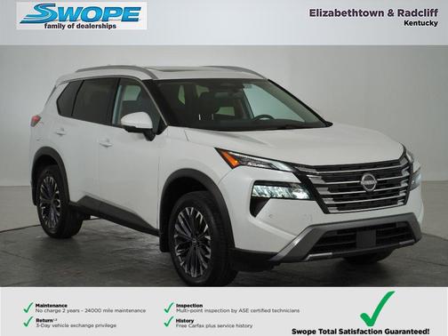 Everest White Pearl 2025 Nissan Rogue SL