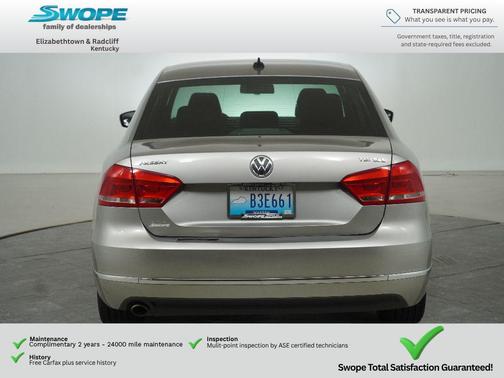 Platinum Gray Metallic 2014 Volkswagen Passat 2.0L TDI DSG SEL Premium