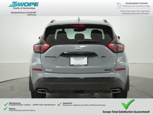 Boulder Gray Pearl 2024 Nissan Murano SV