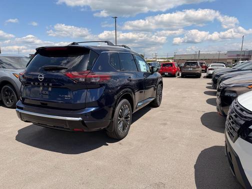 Deep Ocean Blue Pearl 2026 Nissan Rogue Platinum