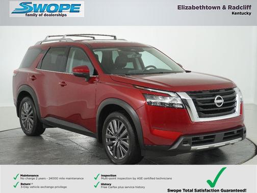 Scarlet Ember 2024 Nissan Pathfinder SL