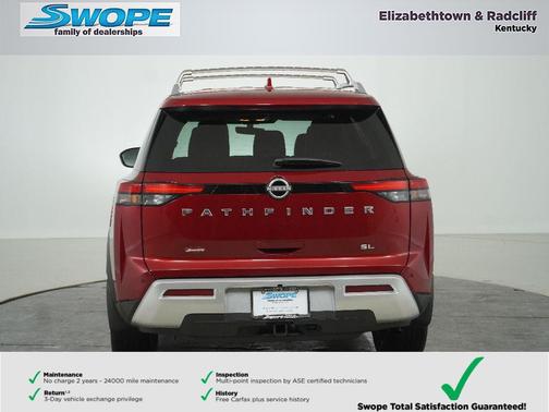 Scarlet Ember 2024 Nissan Pathfinder SL