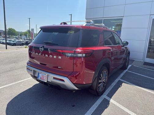 Scarlet Ember 2024 Nissan Pathfinder SL