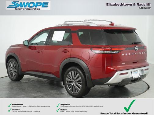 Scarlet Ember 2024 Nissan Pathfinder SL