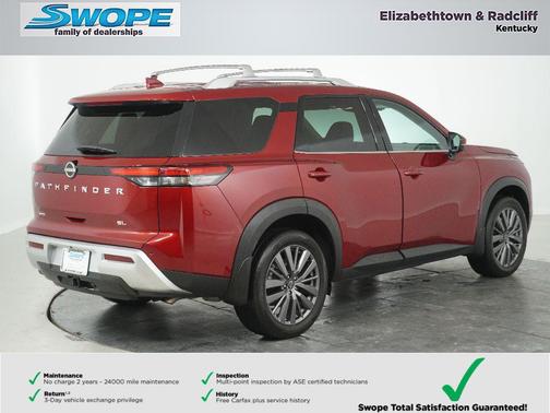 Scarlet Ember 2024 Nissan Pathfinder SL