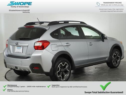 Ice Silver Metallic 2014 Subaru XV Crosstrek 2.0i Premium