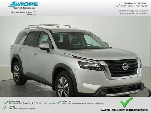 Brilliant Silver Metallic 2025 Nissan Pathfinder SL