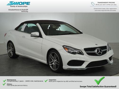 Polar White 2016 Mercedes-Benz E-Class E400