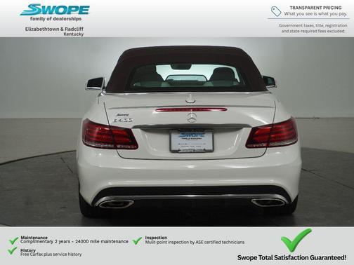 Polar White 2016 Mercedes-Benz E-Class E400