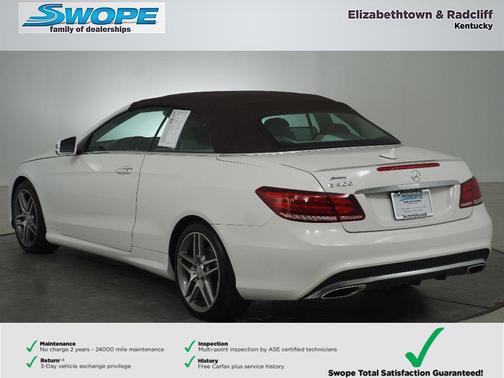 Polar White 2016 Mercedes-Benz E-Class E400