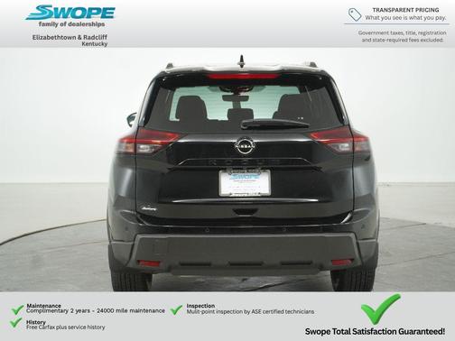 Super Black 2026 Nissan Rogue Dark Armor