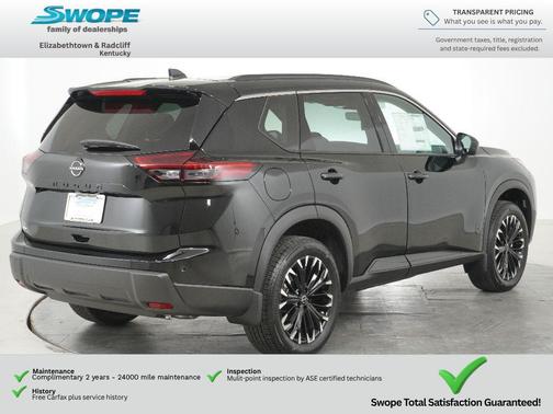 Super Black 2026 Nissan Rogue Dark Armor