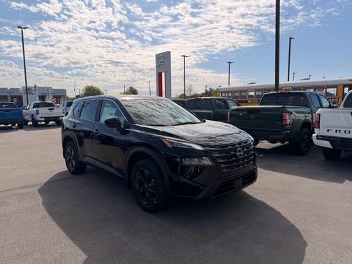 Super Black 2026 Nissan Rogue SV