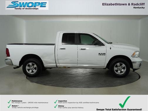 Bright White Clearcoat 2017 RAM 1500 SLT