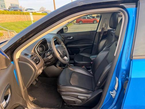 Laser Blue Pearlcoat 2021 Jeep Compass Latitude