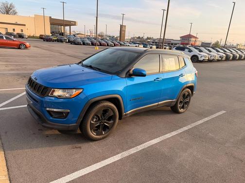 Laser Blue Pearlcoat 2021 Jeep Compass Latitude