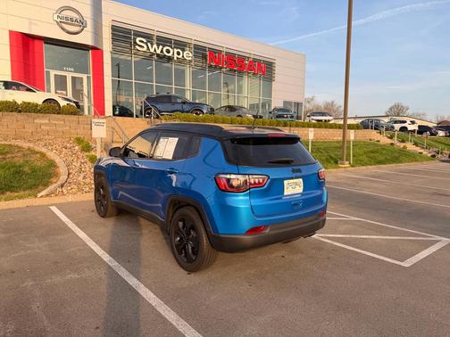 Laser Blue Pearlcoat 2021 Jeep Compass Latitude