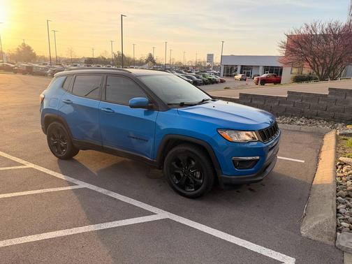 Laser Blue Pearlcoat 2021 Jeep Compass Latitude