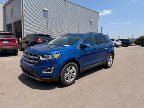 LIGHTNING BLUE METALLIC 2018 Ford Edge SEL