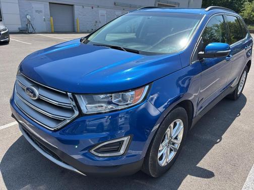 LIGHTNING BLUE METALLIC 2018 Ford Edge SEL