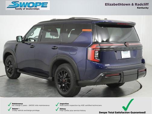Deep Ocean Blue Pearl 2026 Nissan Armada PRO-4X