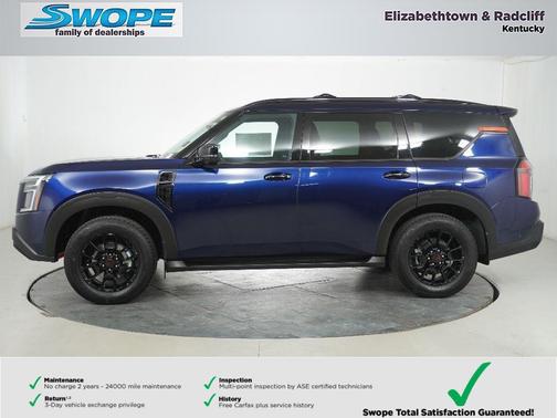 Deep Ocean Blue Pearl 2026 Nissan Armada PRO-4X