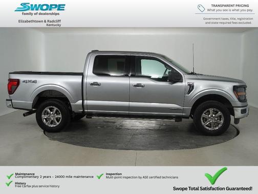 ICONIC SILVER METALLIC 2024 Ford F-150 XLT