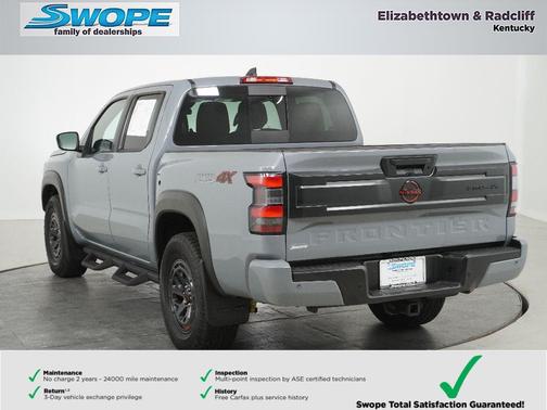 Boulder Gray Pearl 2025 Nissan Frontier PRO-4X