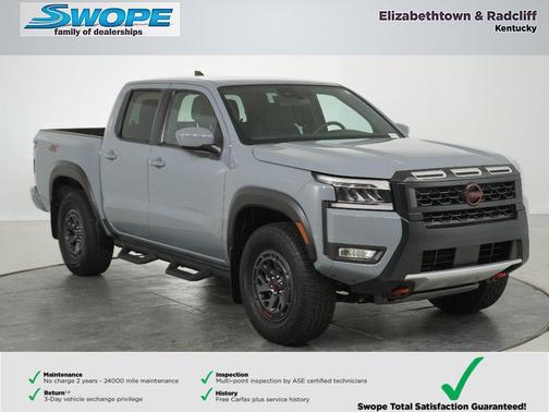 Boulder Gray Pearl 2025 Nissan Frontier PRO-4X