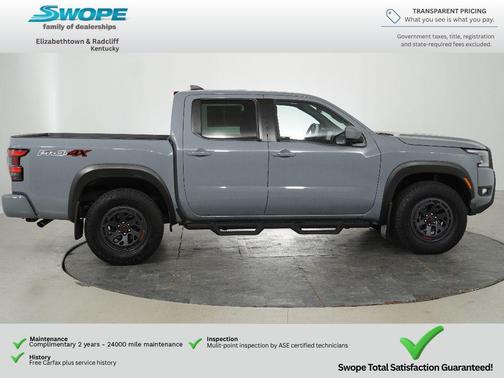 Boulder Gray Pearl 2025 Nissan Frontier PRO-4X