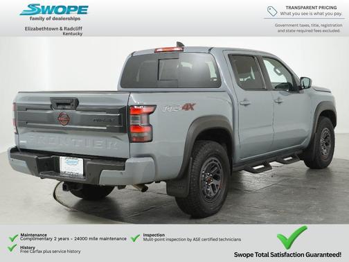 Boulder Gray Pearl 2025 Nissan Frontier PRO-4X