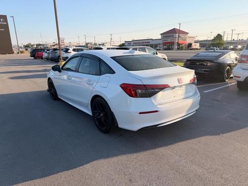 Platinum White Pearl 2022 Honda Civic Sport