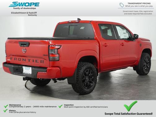 Red Alert 2026 Nissan Frontier SV